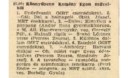 KEMÉNY EGON ÉLETÉNEK JÚLIUSI ÉVFORDULÓI