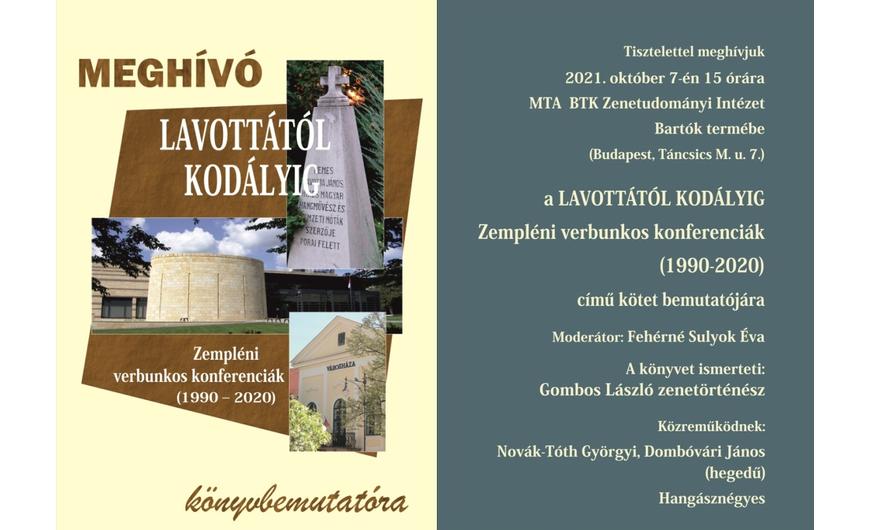 LAVOTTÁTÓL KODÁLYIG